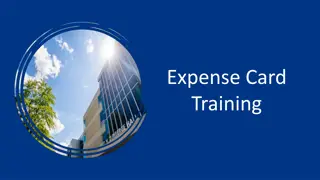 Expense Card Training