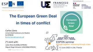 Economic Impact of Decarbonizing Europe and Interregional Relations Study