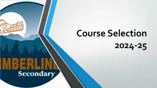 Academic Course Selection Guidelines for Graduation Success