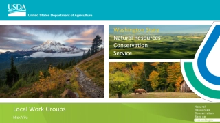 Washington State Conservation: Local Work Groups & NRCS Assistance