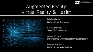 Exploring the Impact of Augmented Reality and Virtual Reality on Health Sciences