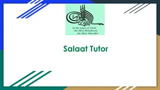 Salaat Tutor - A Comprehensive Guide for Children and Parents