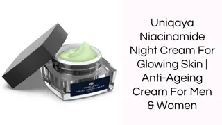Niacinamide Night Cream For Glowing Skin