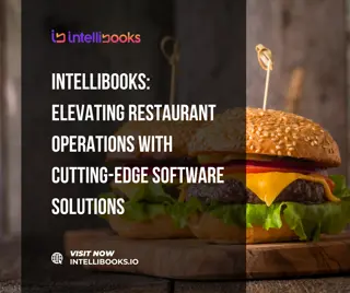 IntelliBooks Elevating Restaurant Operations with Cutting-Edge Software Solutions