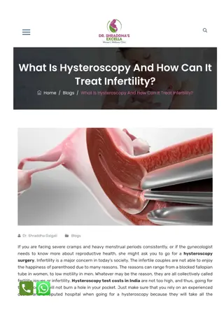 What Is Hysteroscopy And How Can It Treat Infertility