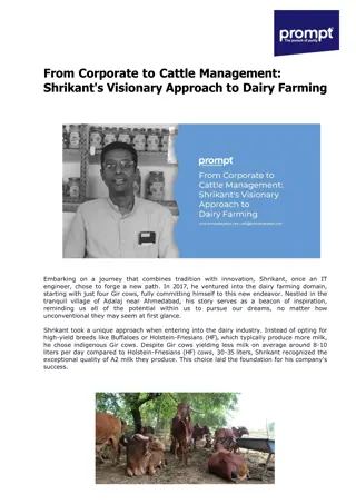 Customer success story blog - IT to dairy farming