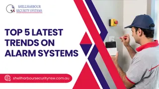 Explore  the Top 5 Trends in Alarm Systems with Shellharbour Security Systems
