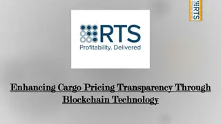 Enhancing Cargo Pricing Transparency Through Blockchain Technology