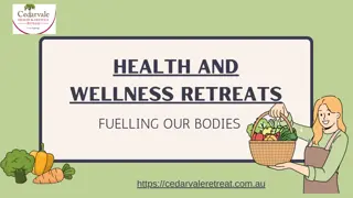 health and wellness retreats