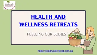 health and wellness retreats