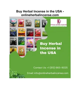 Buy Herbal Incense in the USA - onlineherbalincense.com
