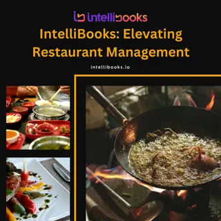 IntelliBooks Elevating Restaurant Management