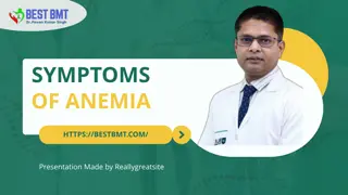 symptoms of Anemia