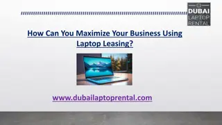 How Can You Maximize Your Business Using Laptop Leasing?