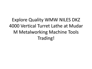 Explore Quality WMW NILES DKZ 4000 Vertical Turret