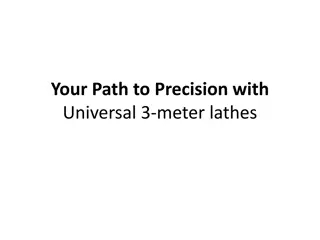 Your Path to Precision with Universal 3-meter lathes