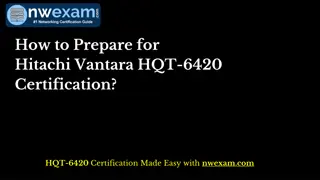 How to Prepare for Hitachi Vantara HQT-6420 Certification | Q & A