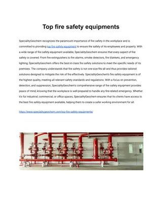 Top fire safety equipments