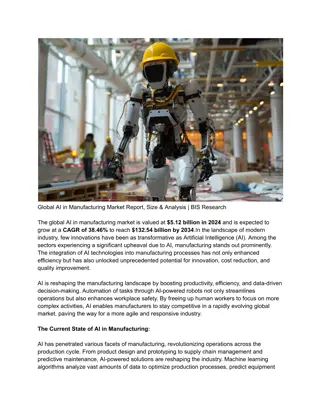Global AI in Manufacturing Market Report, Size & Analysis _ BIS Research
