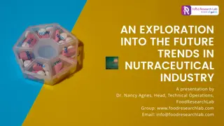 An exploration into the future trends in Nutraceutical industry