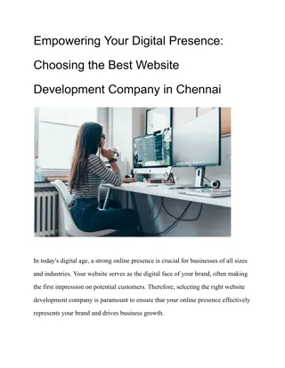 Empowering Your Digital Presence_ Choosing the Best Website Development Company in Chennai