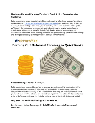 Mastering Retained Earnings Zeroing in QuickBooks_ Comprehensive Guidelines