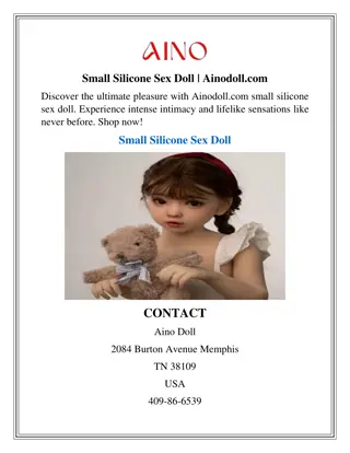 Small Silicone Sex Doll  Ainodoll