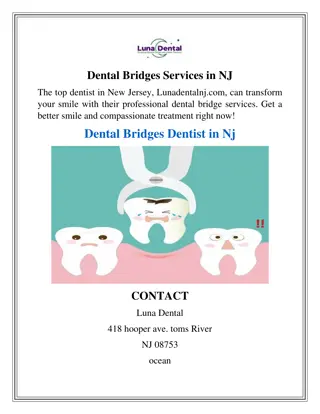 Dental Bridges Services in NJ