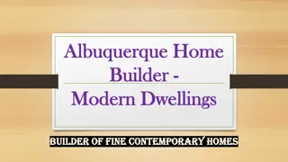 Albuquerque Home Builder - Modern Dwellings