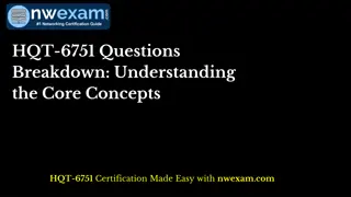 HQT-6751 Questions PDF: Understanding the Core Concepts