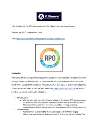 Blog 2- Unveiling the Top RPO Companies in the USA_ Elevate Your Recruitment Strategy