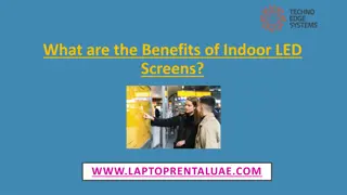 What are the Benefits of Indoor LED Screens?