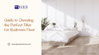 Guide to Choosing the Perfect Tiles for Bedroom Floor