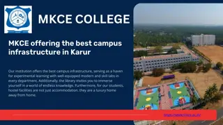 MKCE offering the best campus infrastructure in Karur