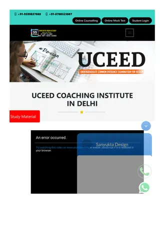 uceed coaching in delhi