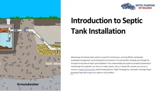 Introduction to Septic Tank Installation