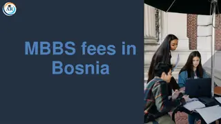 MBBS Fees in Bosnia: A Cost-Effective Destination for Medical Education
