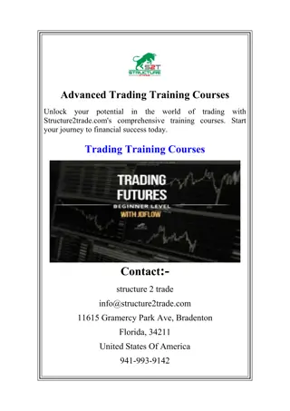 Advanced Trading Training Courses