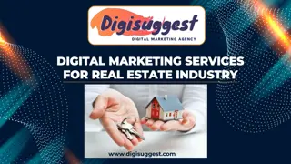 Digital marketing services for Real estate (presentation)