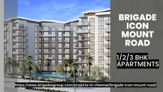 Brigade Icon Mount Road | Residential Spaces In Chennai