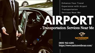 Enhance Your Travel Experience with Airport Transportation Service Near Me