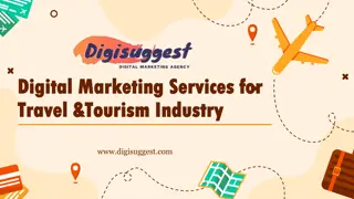 Digital marketing services for Travel & Tourism industry (presentation)