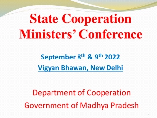 State Cooperation Ministers’ Conference