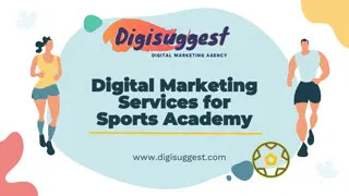 Digital marketing services for sports academy