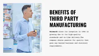 Benefits of Pharma Manufacturing Products in India