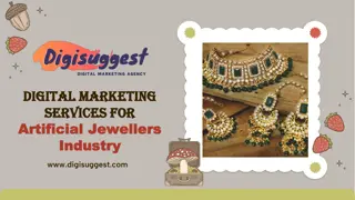 Digital Marketing Services for Artificial Jewellery Industry