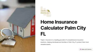Home Insurance Calculator Palm City FL
