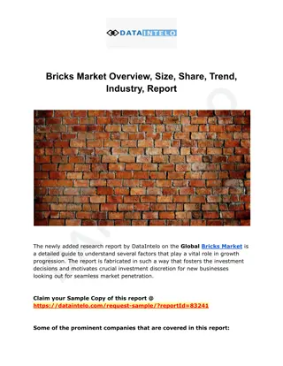 Bricks Market Share, size and Analysis