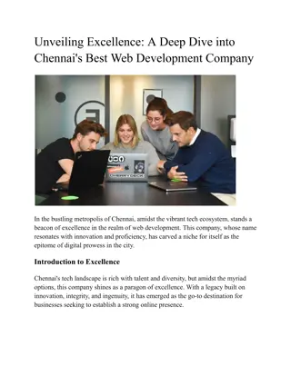Unveiling Excellence_ A Deep Dive into Chennai's Best Web Development Company