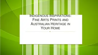 Indigenous Inspirations Fine Arts Prints and Australian Heritage in Your Home